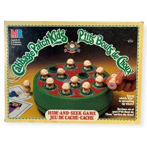 Vintage 1984 Cabbage Patch Kids Hide-and-Seek Game Incomplete Milton Bradley CA